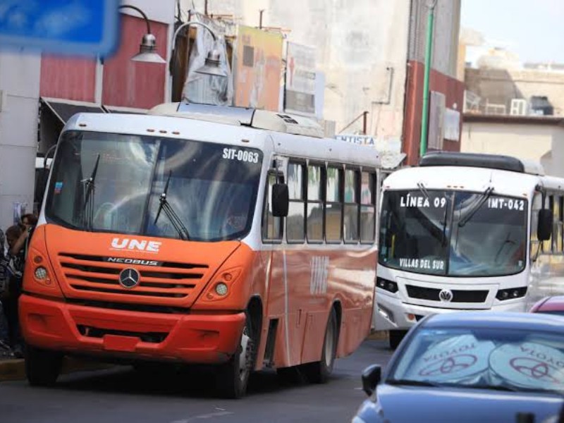 Usuarios considerán que aumente hasta 12 pesos tarifa de transporte público