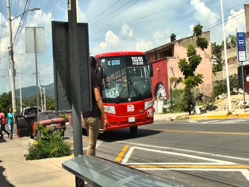 Usuarios de 603A se quejan de ruta empresa