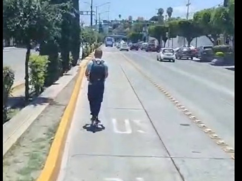 Usuarios de patines eléctricos no son sancionados, la ley no contempla multas
