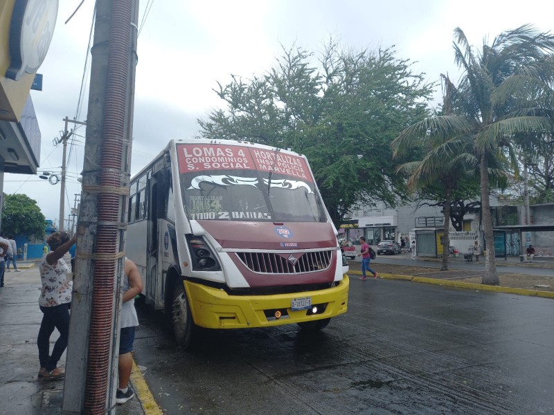 Usuarios exigen un mejor servicio de transporte público