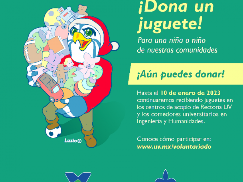 UV invita a donar juguetes para comunidades vulnerables