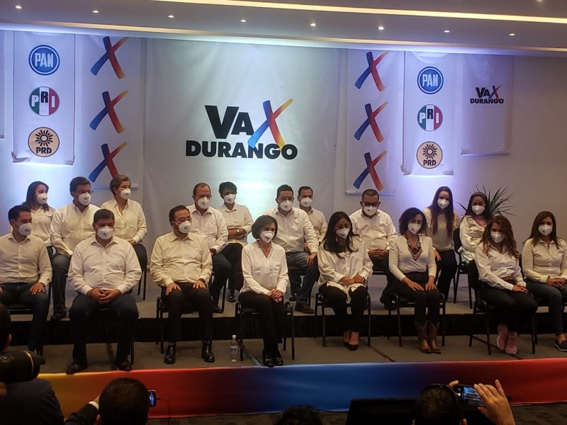 “Va x Durango” presenta a sus candidatos a diputaciones