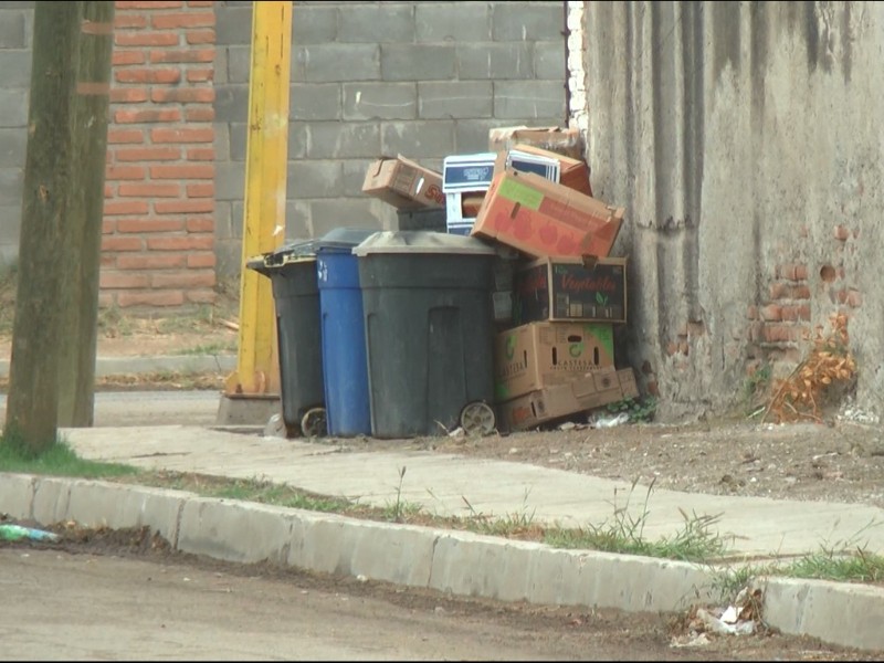 Vacaciones disparan generación de basura en Navojoa: colonias saturan el servicio