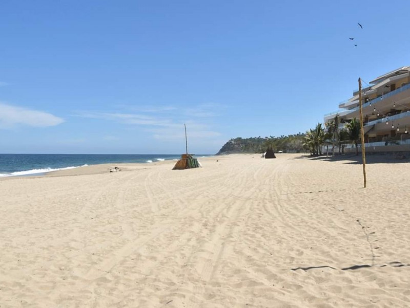 Playas nayaritas se mantuvieron vacías los días santos