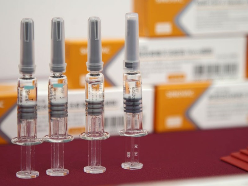Vacuna china CoronaVac tiene eficacia del 83.5% contra Covid-19