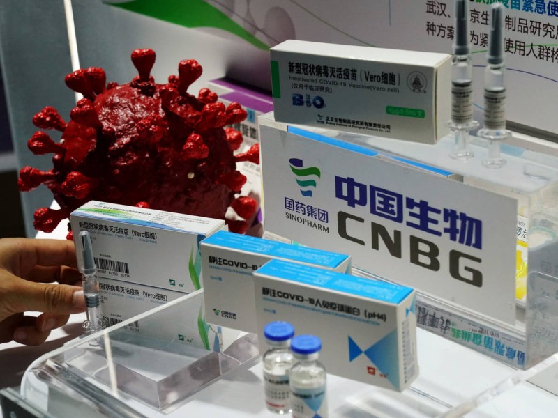 Vacuna china de Sinopharm, efectiva contra variantes de covid-19