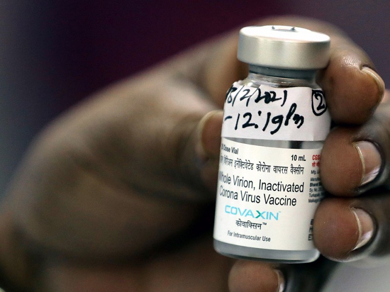 Vacuna india Covaxin, avalada por México, tiene 78% de eficacia