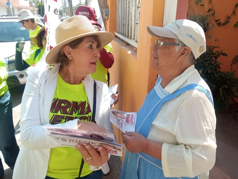 Valorará Irma Leticia si sigue en campaña