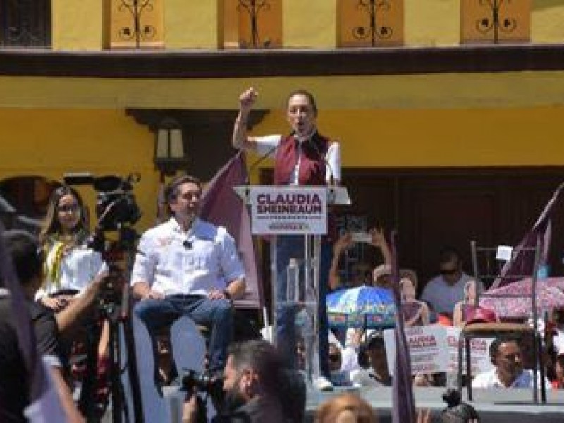 Vamos a ganar el debate, afirma Sheinbaum en Coahuila