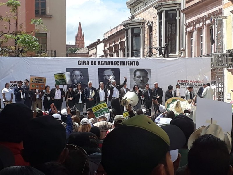 Vamos a serenar Zacatecas: AMLO