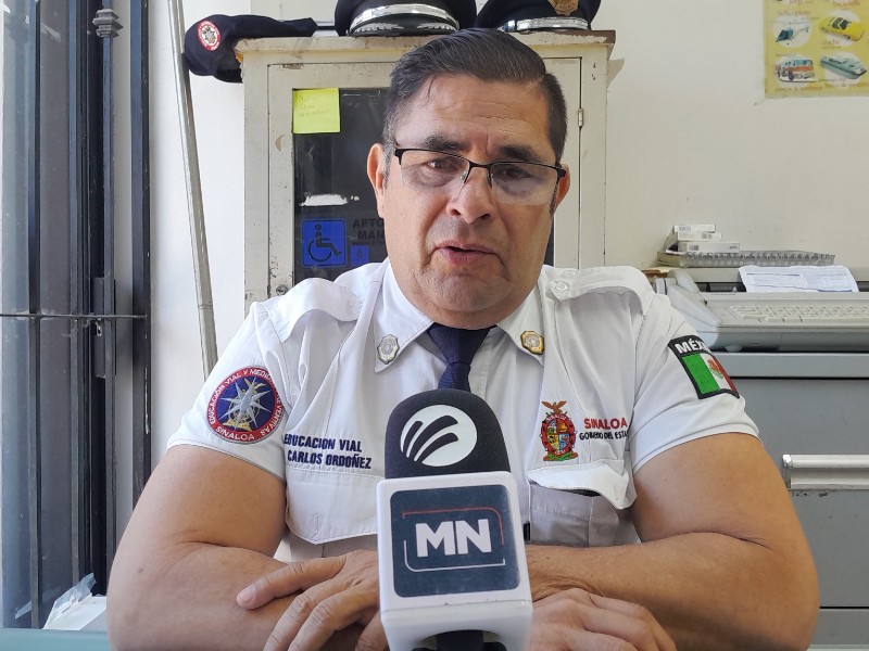 Van 23 muertos por accidentes viales este 2025 en Mazatlán
