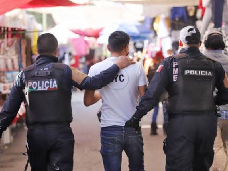 Van 4 detenidos por no utilizar cubrebocas en Ecatepec
