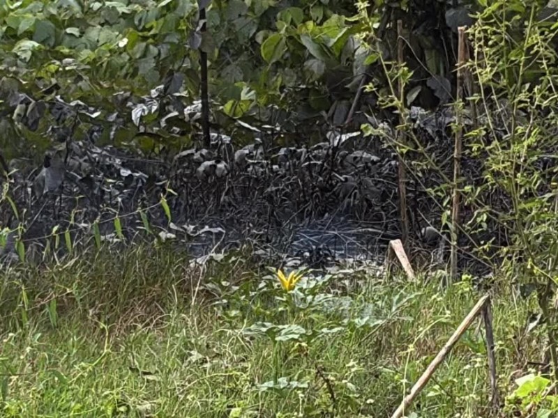 Vecinos alertan por fuga de hidrocarburos en Cotaxtla