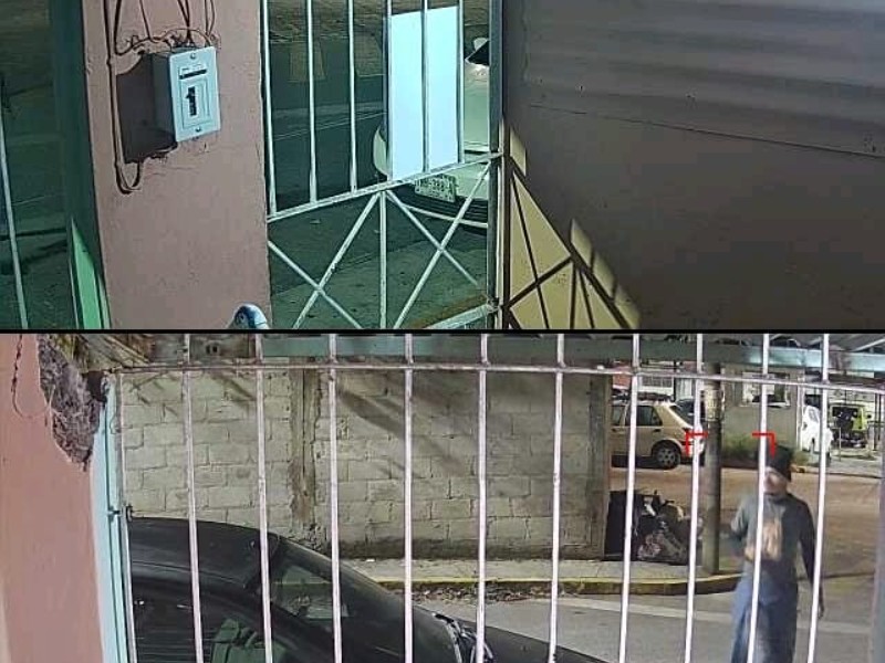 Vecinos alertan sobre merodeador en la zona de Murillo Vidal, en Xalapa