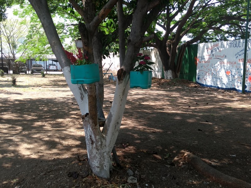 Vecinos continúan su lucha por su parque