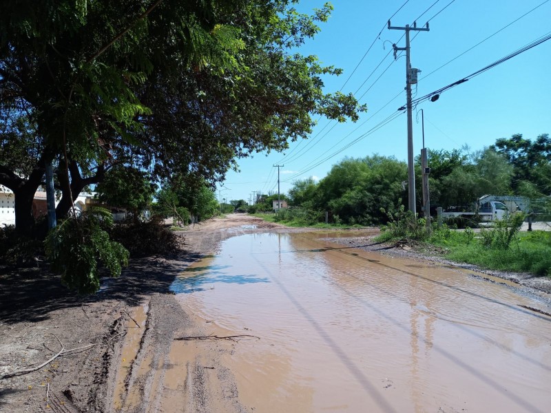 Vecinos de Álamos 2 demandan pavimentación en Boulevard Chihuahuita