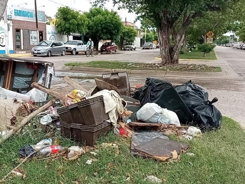 Vecinos de Arboledas viven entre la basura, denuncian grandes acumulaciones