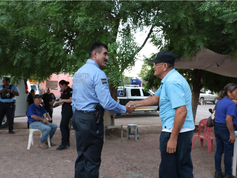 Vecinos de Cajeme se unen al programa Policía Comunitario