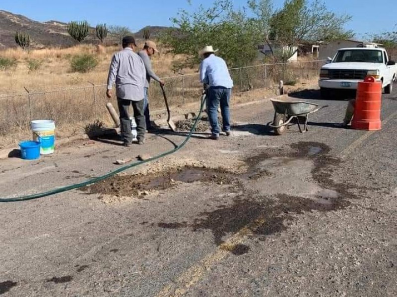 Vecinos de Del Nayar bachearon la carretera Ruiz-Zacatecas