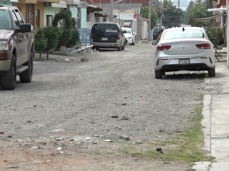 Vecinos de la Guadalupe Hidalgo, denuncian falta de agua