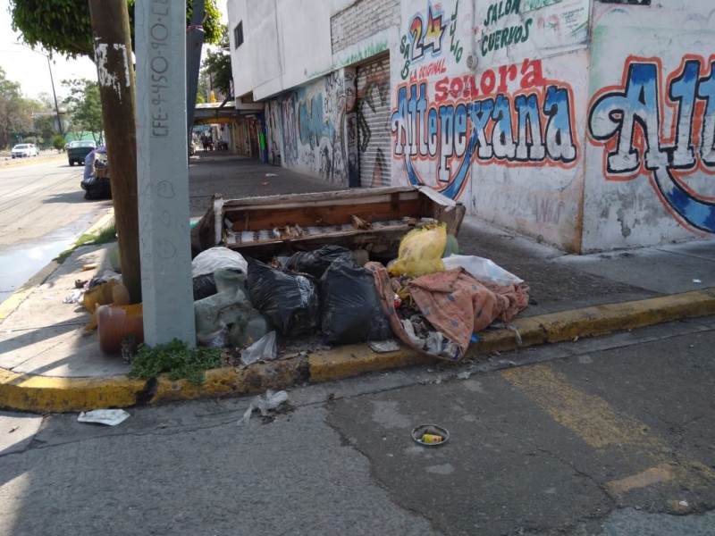 Vecinos de la Providencia reportan acumulación de basura