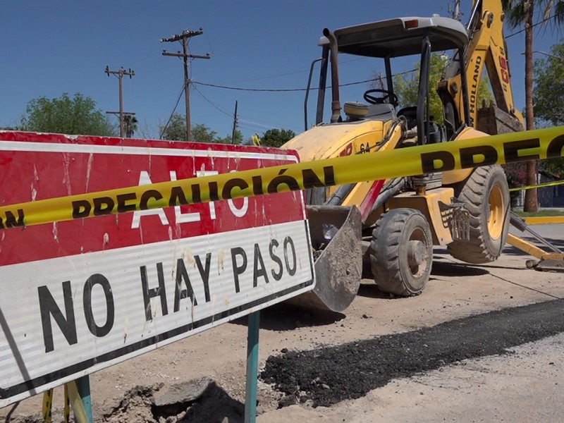 Vecinos de Torreón Jardín denuncian demora trabajos de reparación