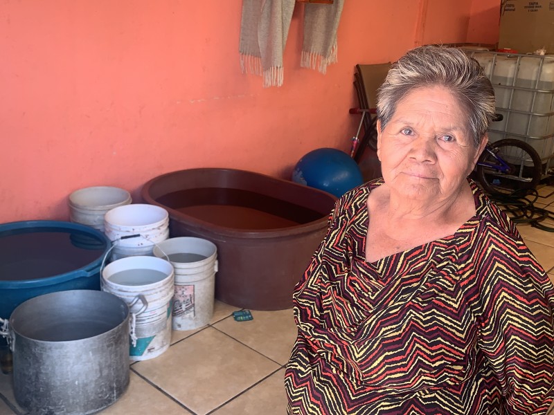 Vecinos de Valle de Señora no tienen agua.