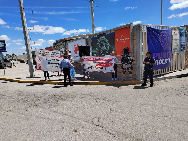 Vecinos de Villa Florida piden intervención del gobernador en conflicto Torreón