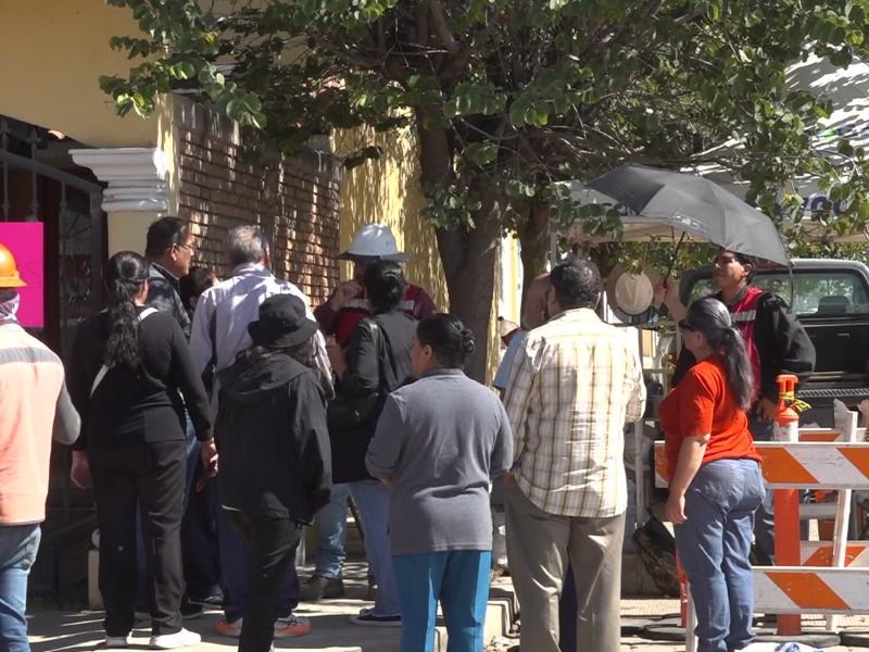 Vecinos de Villas de San Francisco rechazan instalación de gas de Ecogas