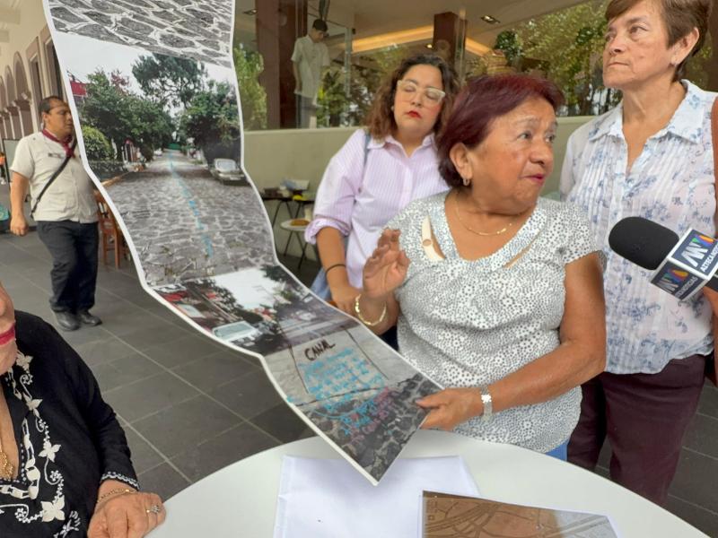 Vecinos de Xalapa rechazan obras de drenaje por posibles afectaciones