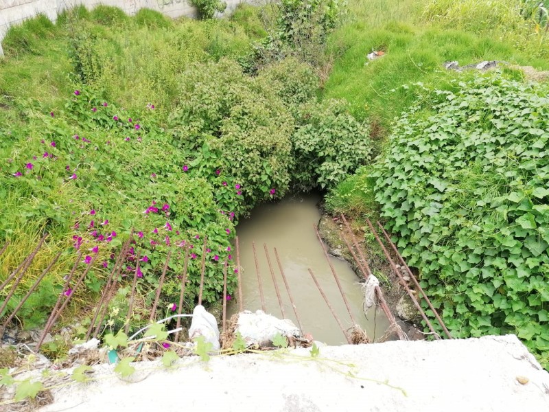 Vecinos de Zinacantepec piden desasolve de ríos