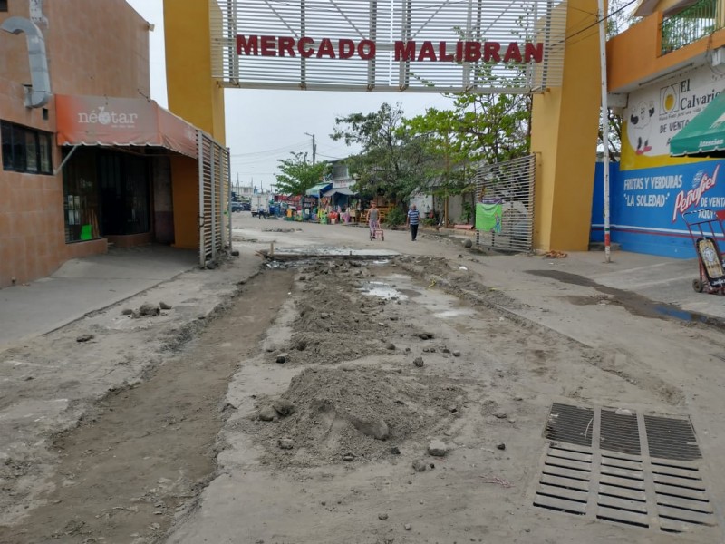 Vecinos del Floresta preocupados por obra en el mercado Malibrán