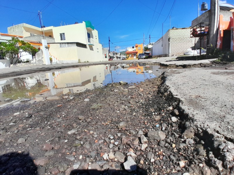 Vecinos han esperado 18 años por rehabilitación de calle Dalias