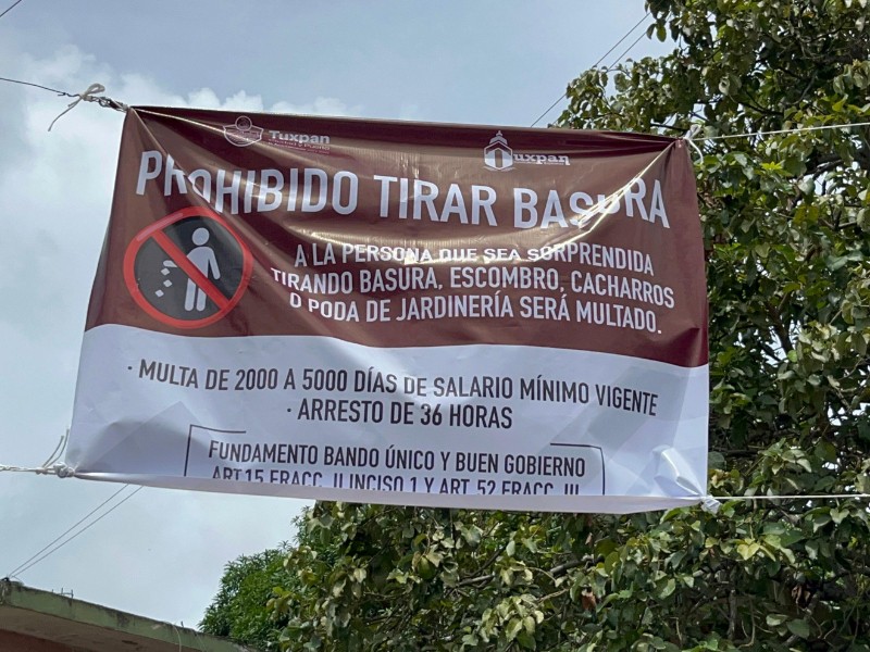 Vecinos piden frenar tiradero clandestino en Santiago de la Peña
