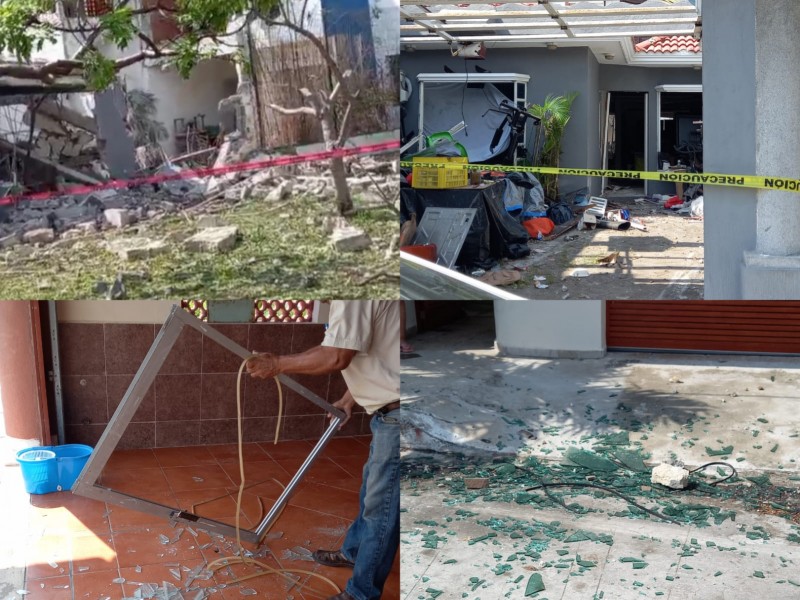 Vecinos piden investigar que ocasionó explosión en fraccionamiento Hípico