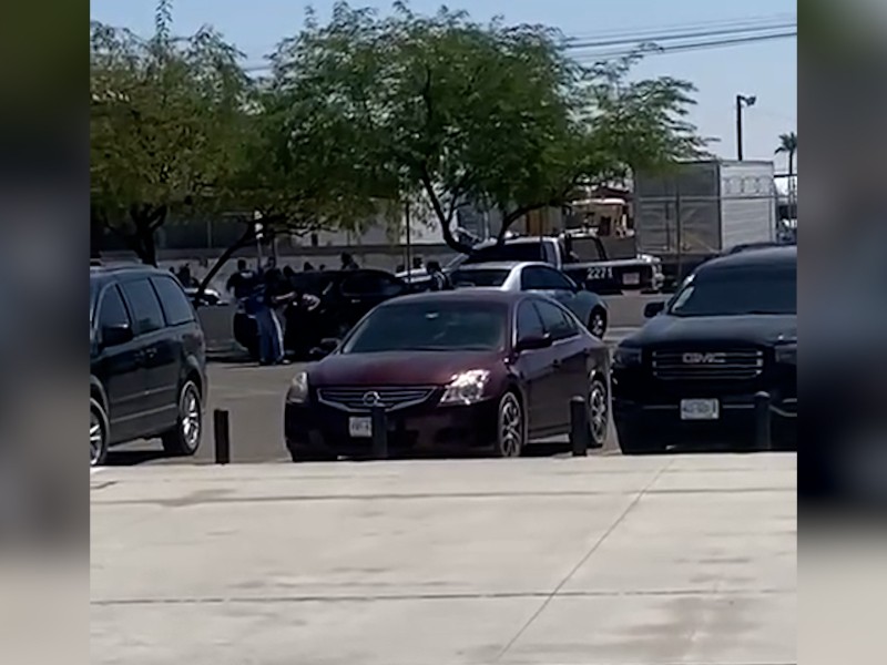 Vehículo en fuga atropella a policía en la colonia Burócrata