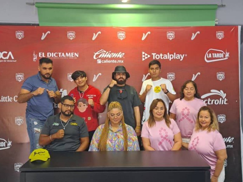Velada Jarocha une boxeo y cultura contra el cáncer de mama