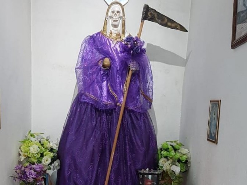 Velan Santa Muerte en Guaymas