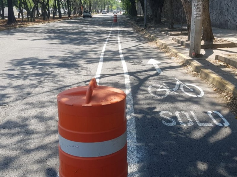 Ven positiva vía ciclista en Av. Hidalgo