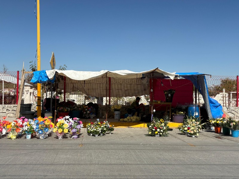 Vendedores de flores reportan ventas desiguales en panteones de la Laguna