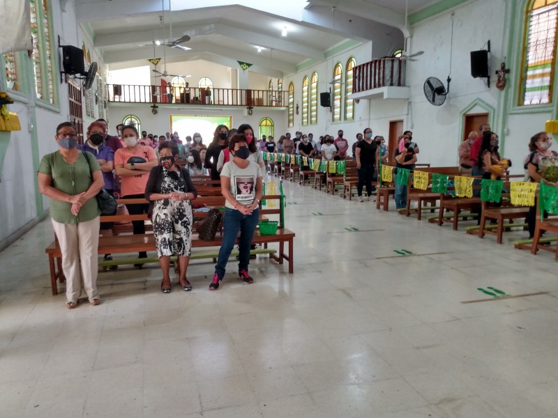 Veneran a San Judas Tadeo en tiempos de pandemia