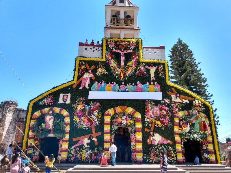 Veneran al señor de la Misericordia en Tenancingo