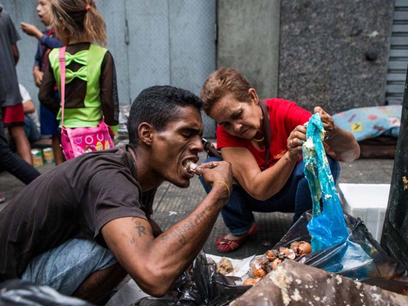 Venezolanos emigran para no morir de hambre