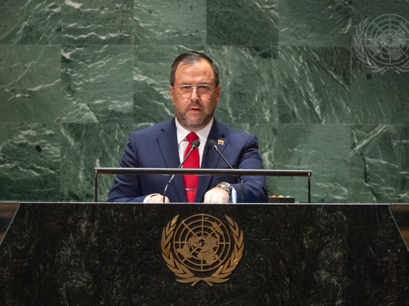 Venezuela niega ser amenaza mundial ante la ONU