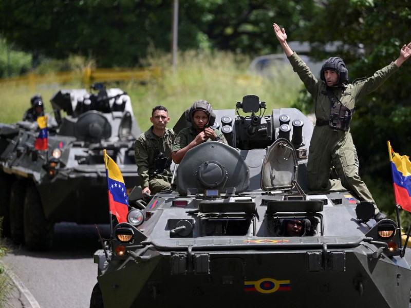 Venezuela recibe mensajes de apoyo militar de América Latina y Caribe