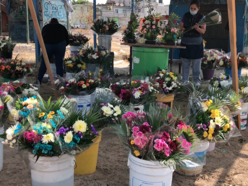 Ventas bajas para floristas de los panteones