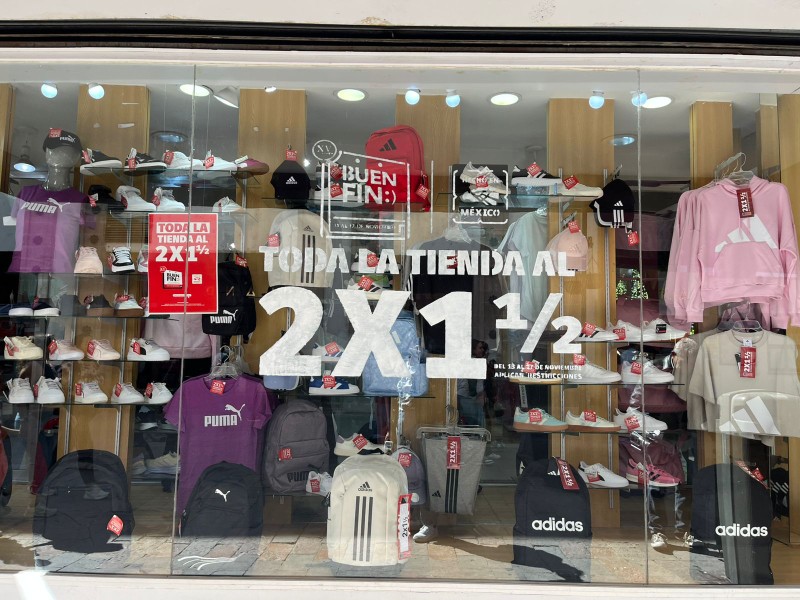 Ventas favorables en comercios del Centro de León tras Buen Fin
