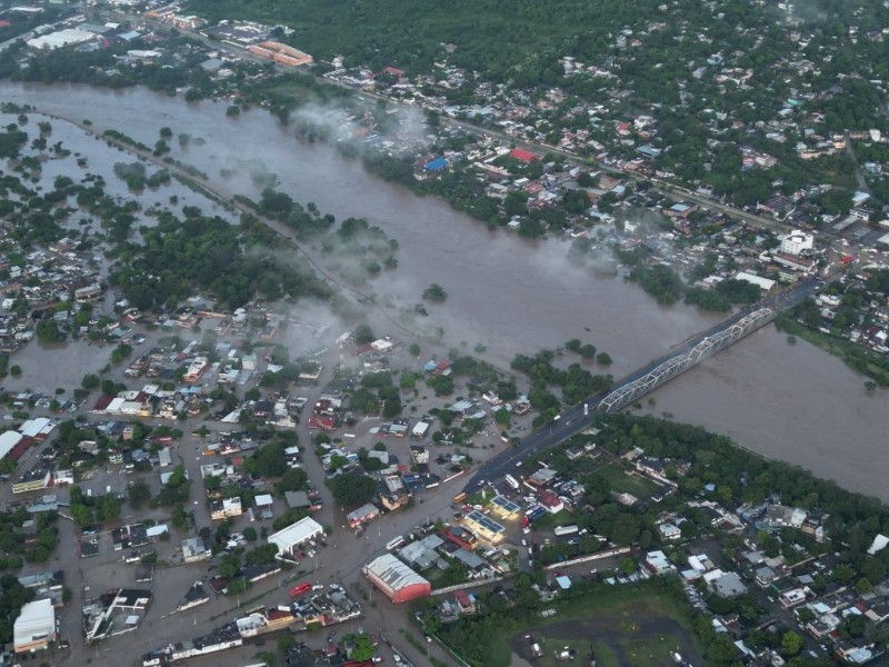 Veracruz reporta 18 víctimas mortales tras inundaciones