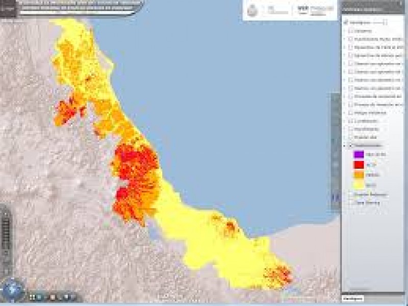 Veracruz sí cuenta con atlas de riesgo actualizado