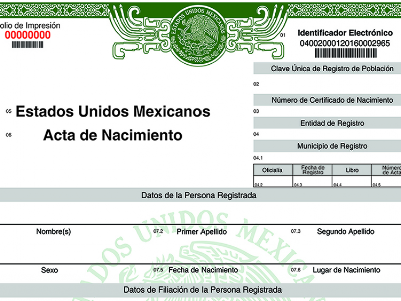 Veracruz tiene una de las actas de nacimiento más caras